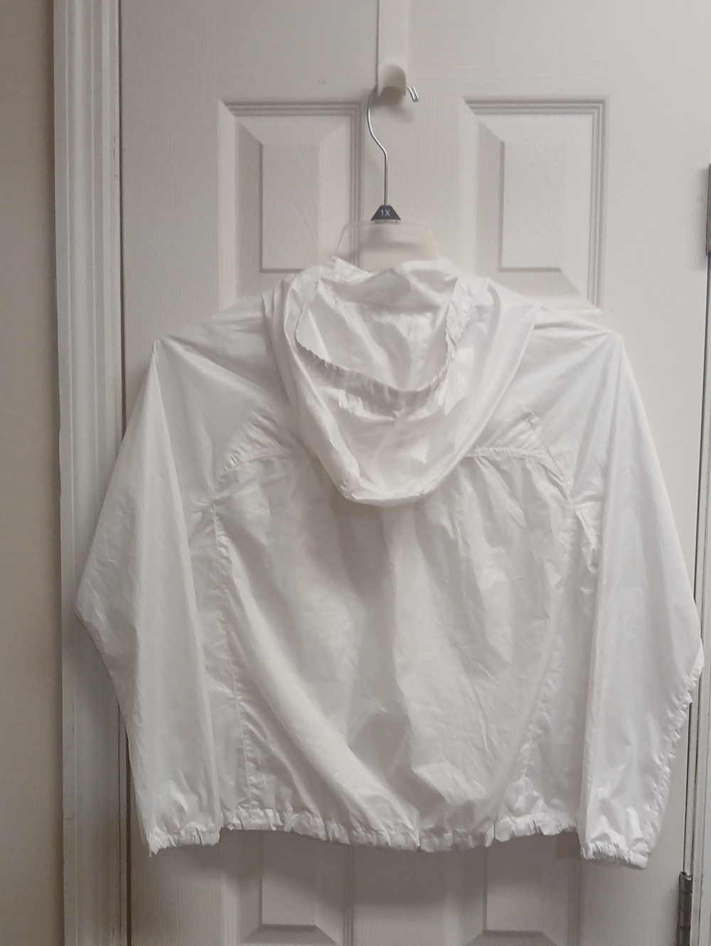 Polo Ralph Lauren White Oversized Thin Windbreaker Pullover NWOT Size L 12-14 - Picture 10 of 13